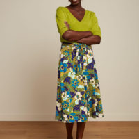 Judy Blue Midi Skirt Selena