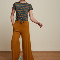 Knot Black Top Mariani Stripe