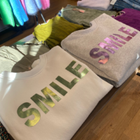 Smile Sand & Grey Sweat