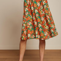 Valeria Skirt Keylime front