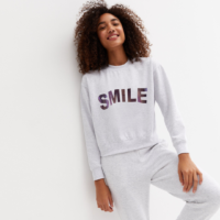 Smile Grey Sweat