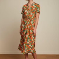 Rosie Midi Dress Keylime