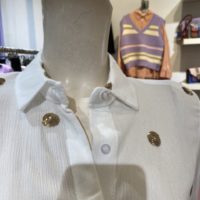 Gold Dot Shirt collar