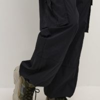 KAmarie Black Cargo Pants
