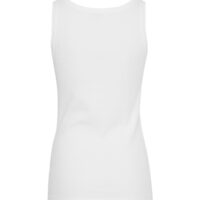 Olive White Rib back