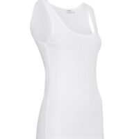 Olive White Rib side