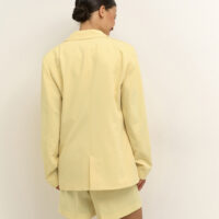 KAsakura Pale Banana Blazer back
