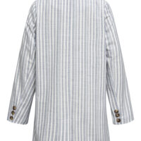 Annali Stribe Linen Blazer item back