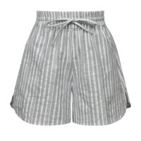 Annali Stribe Linen Shorts front