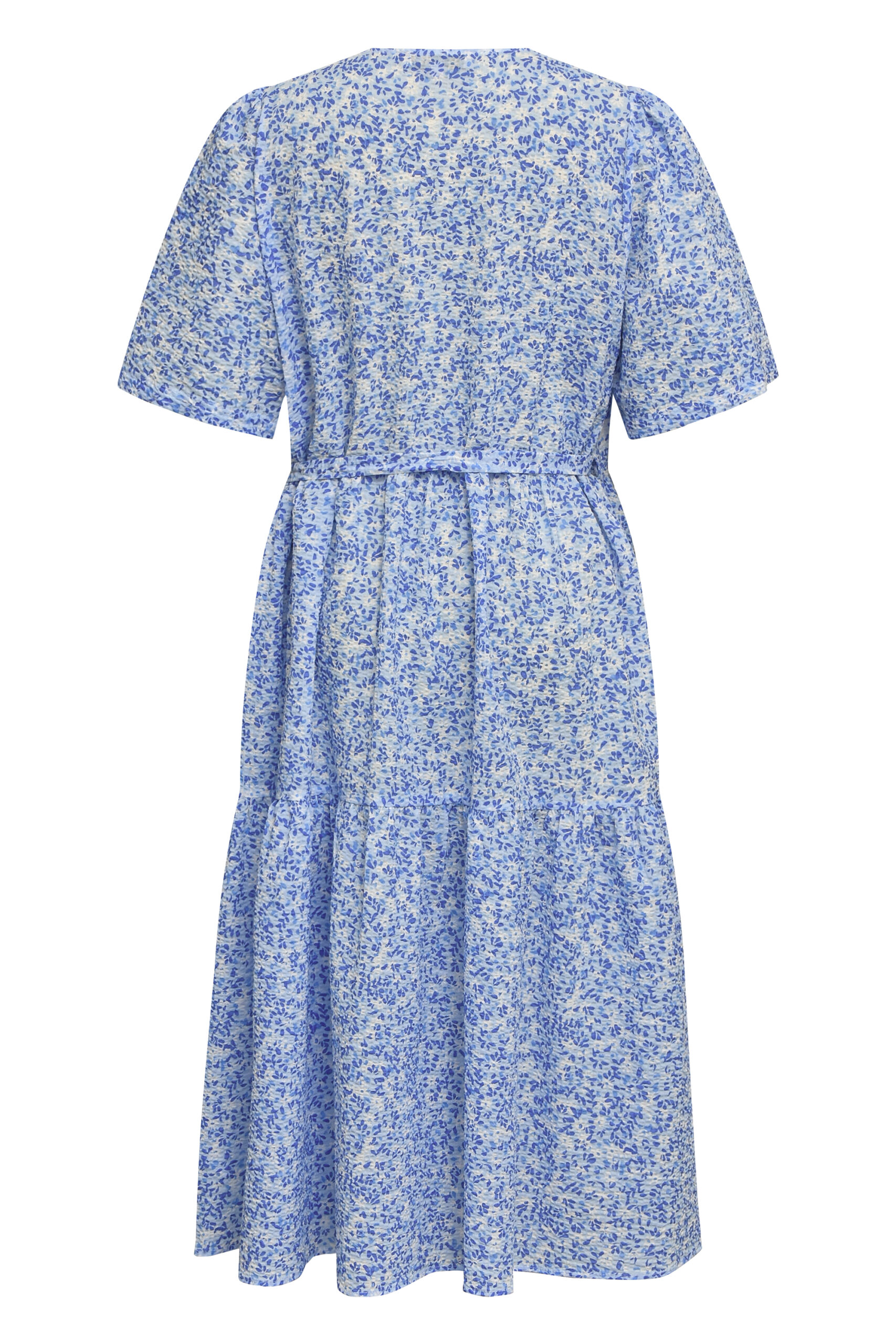 Caisa Blue Print Dress item back