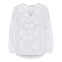 Embroidery Blouse white