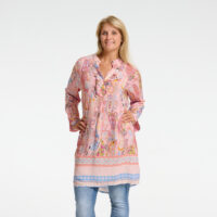Rosa Print Tunika front