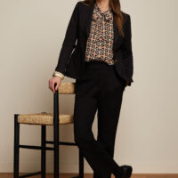 Jenny Black Pants Uni Rodeo front