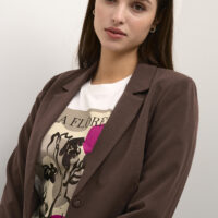 Jillian Java Blazer closeup