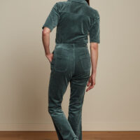 Garbo Flaire Jumpsuit Corduroy back