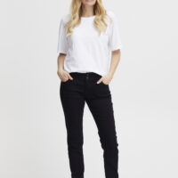 Suzy Black Curved Skinny Leg