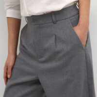 KAmerle Dark Grey Pants closeup