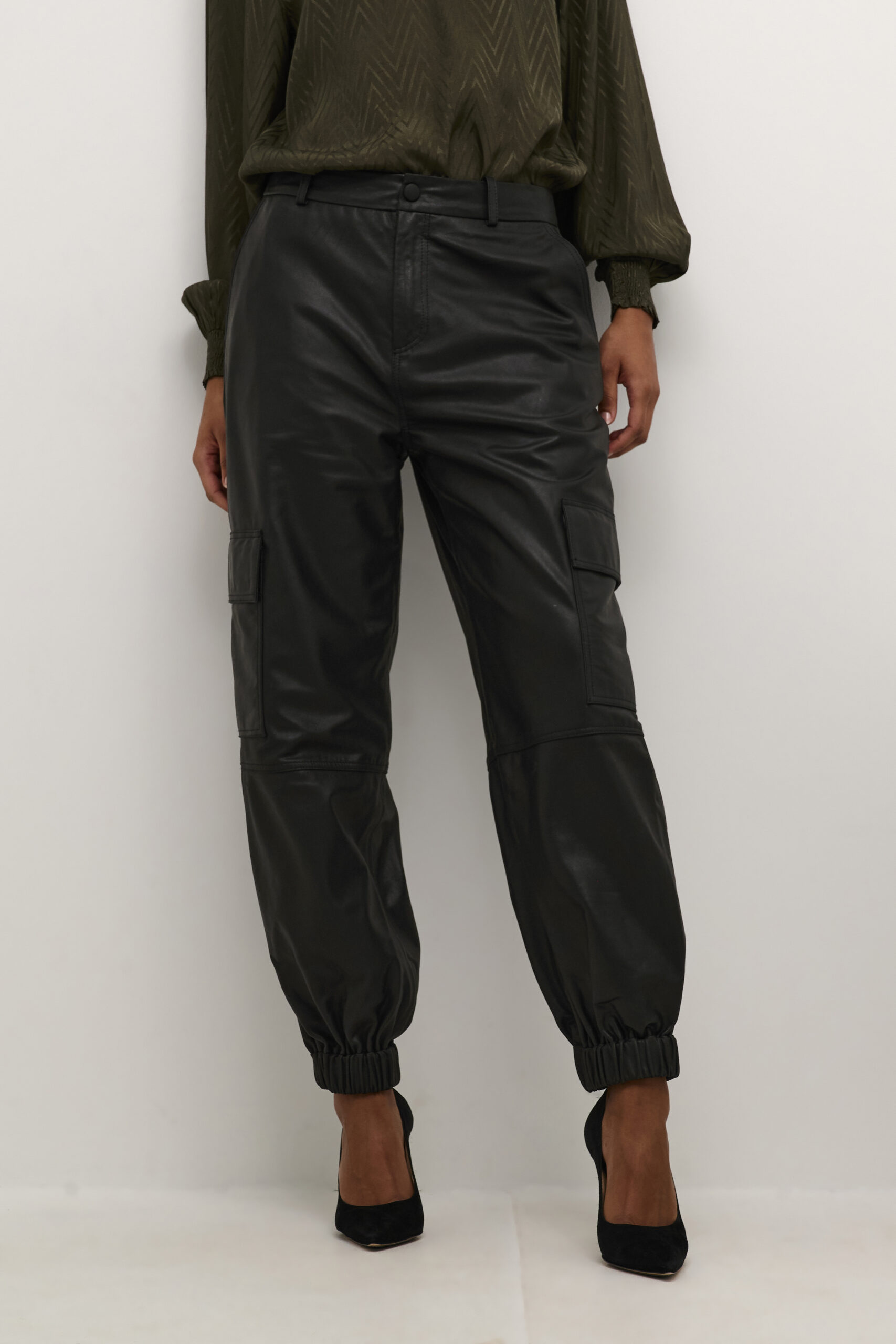 KAmalene Leather Pants front