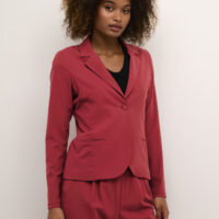 Jillian Tomato Red Blazer front