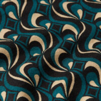 Border Skirt Morel fabric