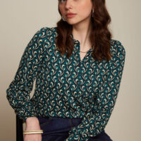Maise Blouse Morel front