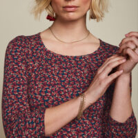 Mona Dress Autumn closeup