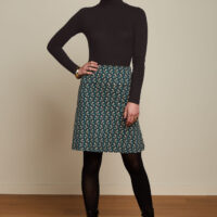 Border Skirt Morel front