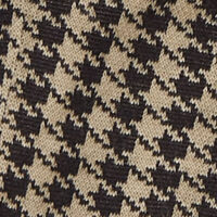 Glove Marzipan Pied De Poule fabric
