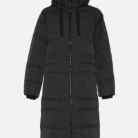 Pavine Black Down Zip Jacket item front