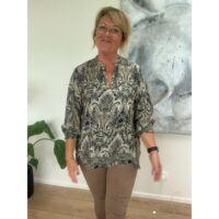Green Pattern Shirt
