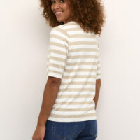 KAmilo Chalk/Sand SS Knit back