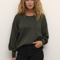 KAregina O-neck Forest Knit front