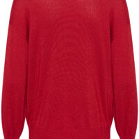 KAregina O-neck Red Knit item back