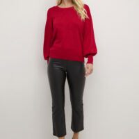 KAregina O-neck Red Knit