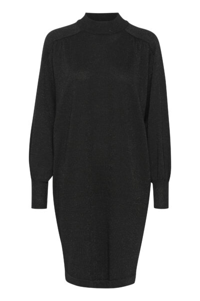KAregina Black Lurex Knit Dress item front