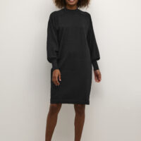 KAregina Black Lurex Knit Dress