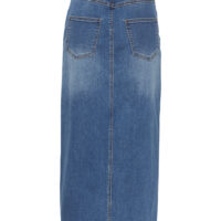 KAsinem Medium Blue Denim Skirt item back