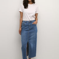 KAsinem Medium Blue Denim Skirt
