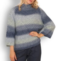 Blue Ombre Knit 2