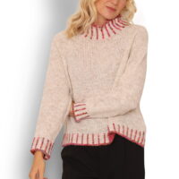 Kort Strik m/Turtleneck