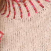 Kort Strik m/Turtleneck neckline