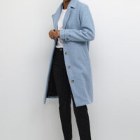 KAanne Faded Blue Coat front
