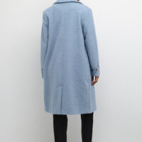 KAanne Faded Blue Coat back