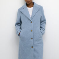 KAanne Faded Blue Coat