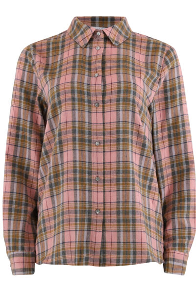 Therese Rose Check Shirt front