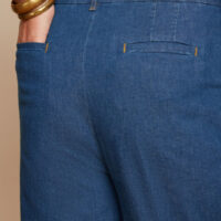 Lisa Culotte Chambray closeup 2