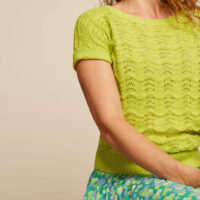 Boatneck Cress Yellow Top Scallop