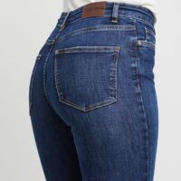 PZbecca Blue Bootcut Leg Jeans closeup