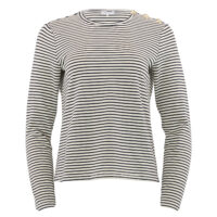 Daimi White/Black T-shirt front