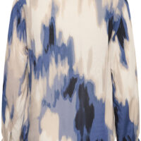 KAbeathe Blue Print Blouse item back